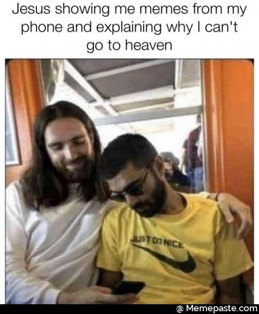 showing me from my and explaining why can to heaven my 