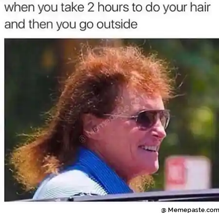 when you take 2 hours to do your hair r nand then you go outside r n r r n r nI r a r na I r n Ara r n r n r n 
