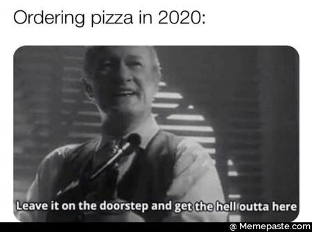 Ordering pizza in 2020